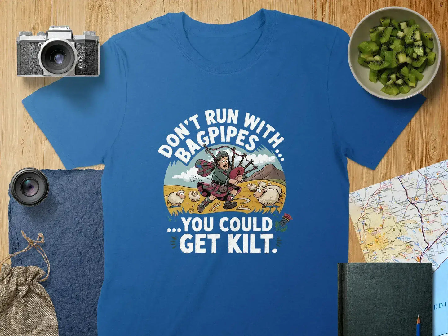 Don't Run With Bagpipes You Could Get Kilt product type