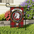 Dunbar Scottish clan crest garden flag in 24.5x32 size — poly poplin-canvas, outdoor display