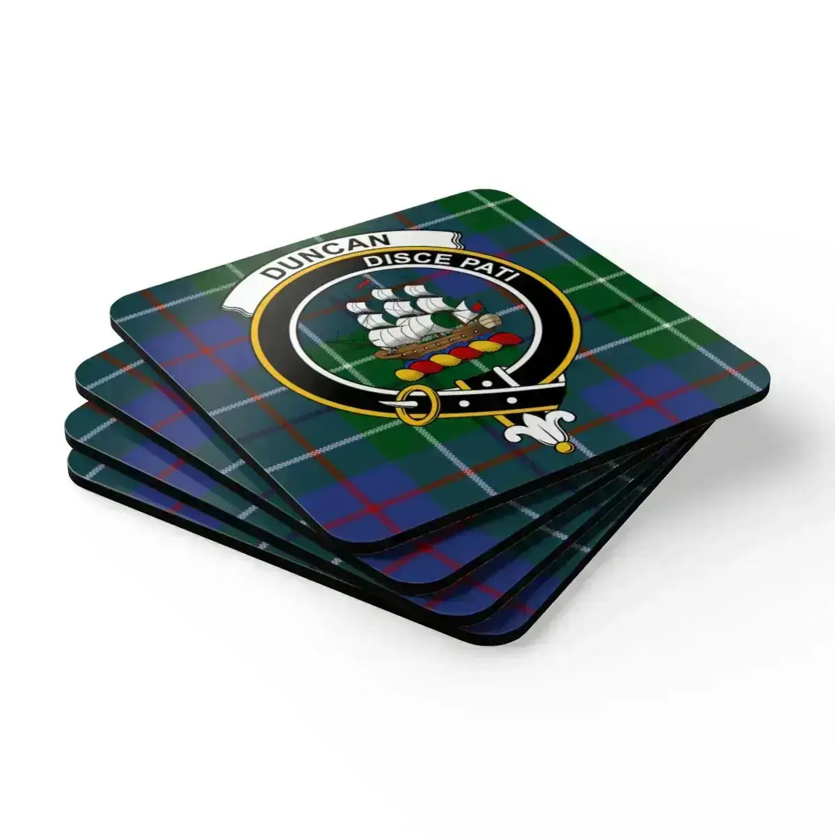 Duncan Disce Pati Tartan Design Coaster Set product