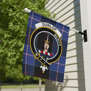 Dunlop Clan Scottish Tartan Garden Flag