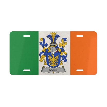 Irish Flag Coat of Arms Family Name License Plate product