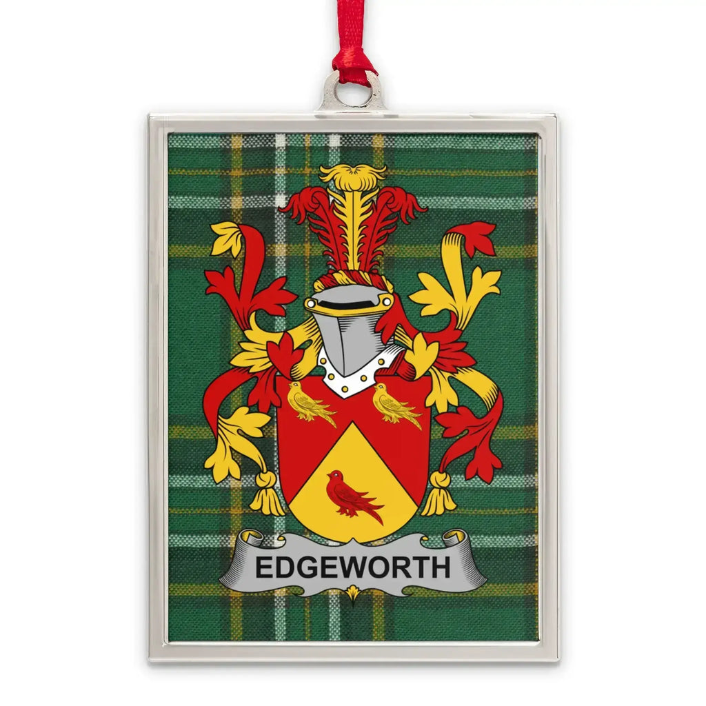 Edgeworth Family Crest Plaid Background Hanging product