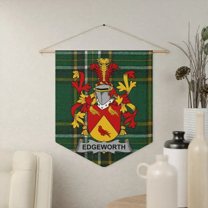 Edgeworth Family Crest Plaid Wall Hanging product