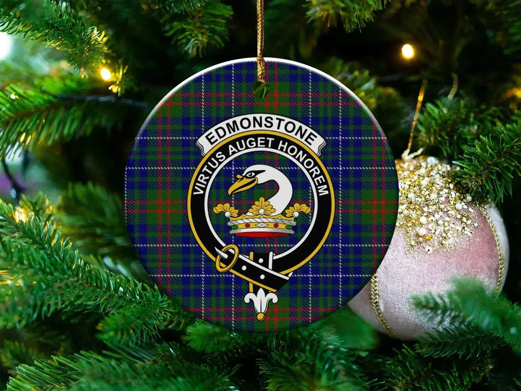 Edmonstone Virtus Auget Honorem Plaid Ornament product