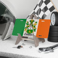 Personalized Ireland Flag and Crest License Plate product