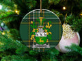 Custom Family Crest Christmas Tree Ornament