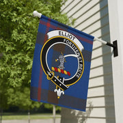 Elliot Clan Scottish Tartan Garden Flag