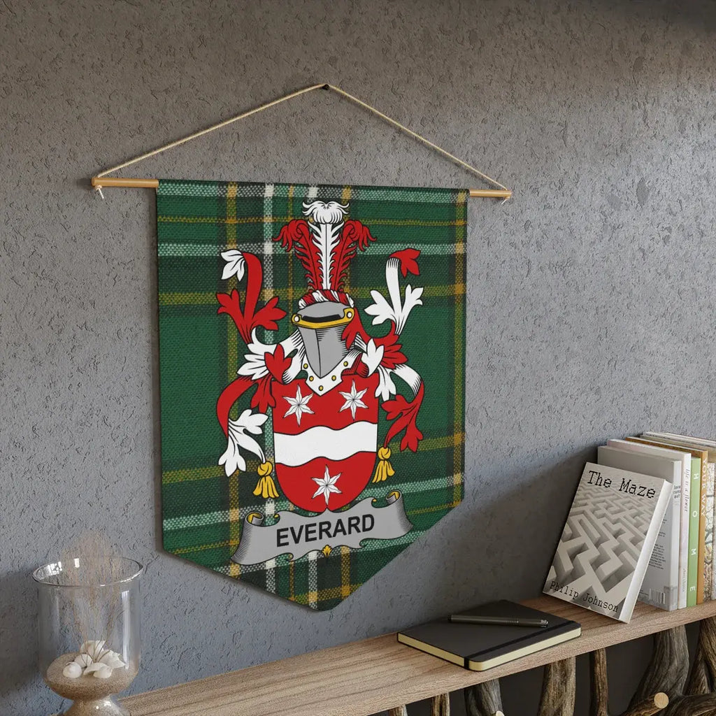 Personalized Everard Family Crest Wall Decor product