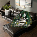 Personalized Eyre Family Crest Plaid Tartan Blanket