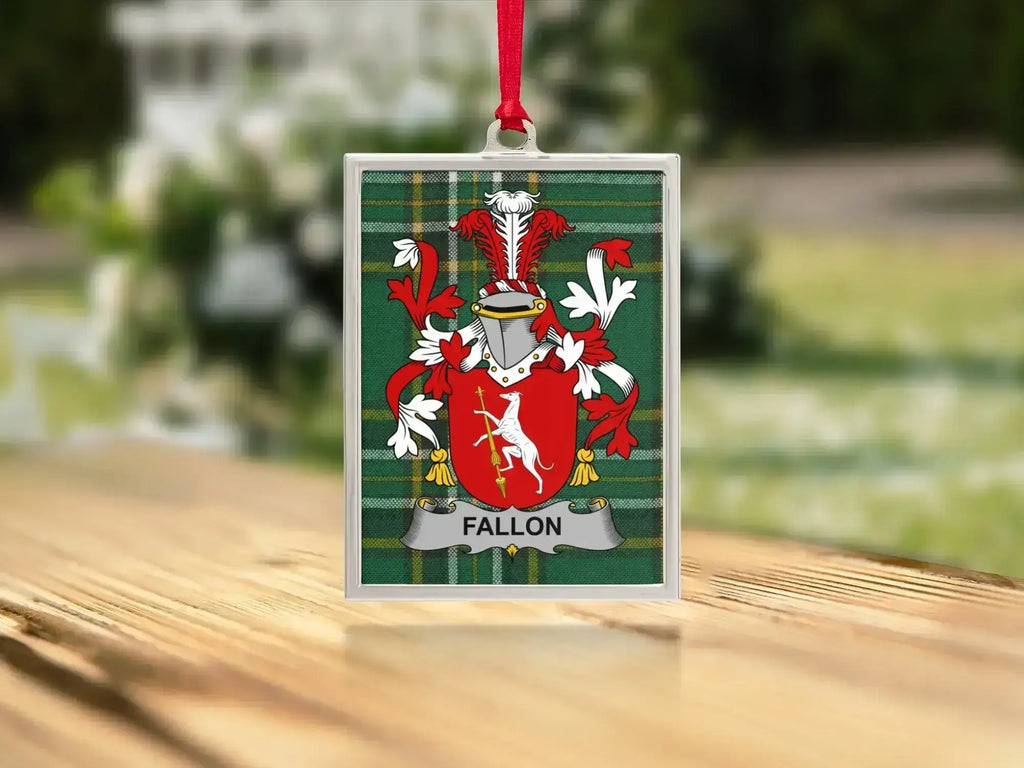 Personalized Custom Family Crest Plaque Display product type