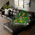 Farrell Family Crest Tartan Plaid Blanket