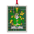 Personalized Fay Coat of Arms Plaid Background product