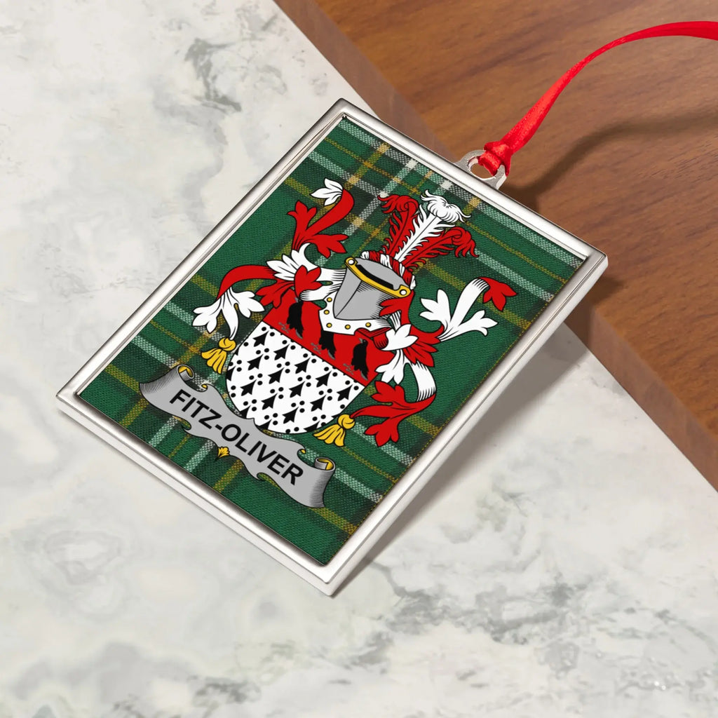 Fitz-Oliver Family Crest Decorative Ornament product