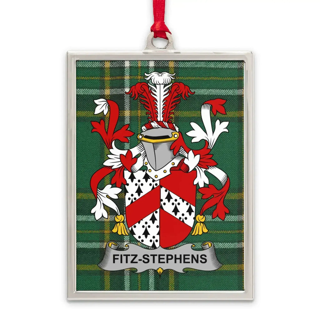 Fitz-Stephens Family Crest Tartan Pattern product