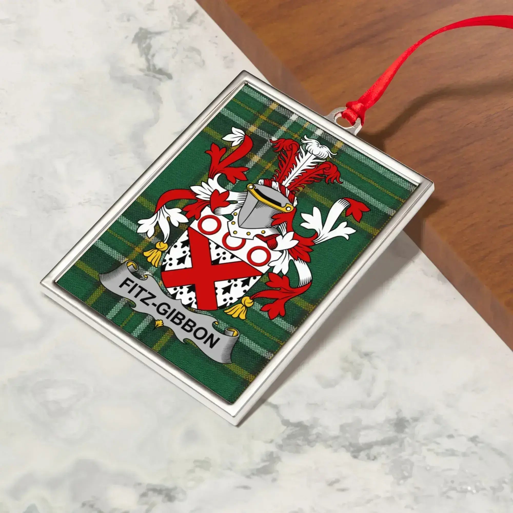 Personalized Fitz-Gibbon Crest Plaque product