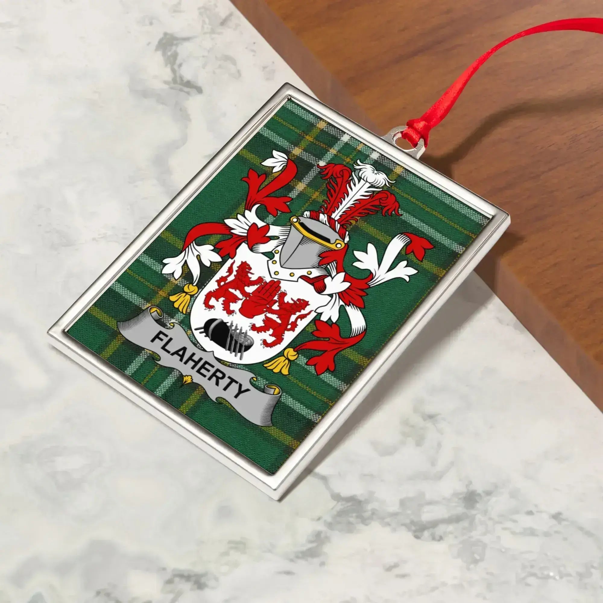 Family Crest Coat of Arms Display Plaque product type