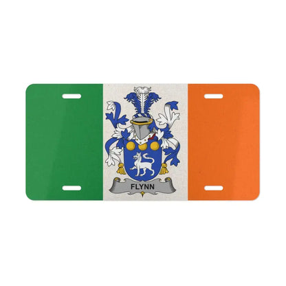 Flynn Irish Family Crest License Plate product