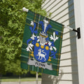 Flynn Family Crest Coat of Arms Garden Flag product
