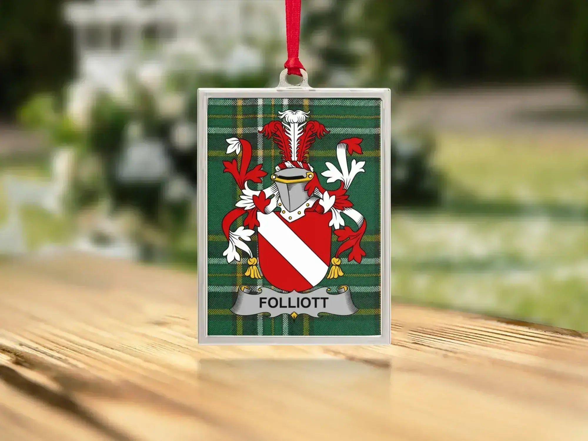Family Crest Design Personalized Plaque Display product type