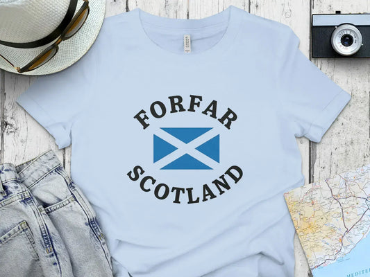 Forfar Scotland Flag Graphic T-Shirt product type