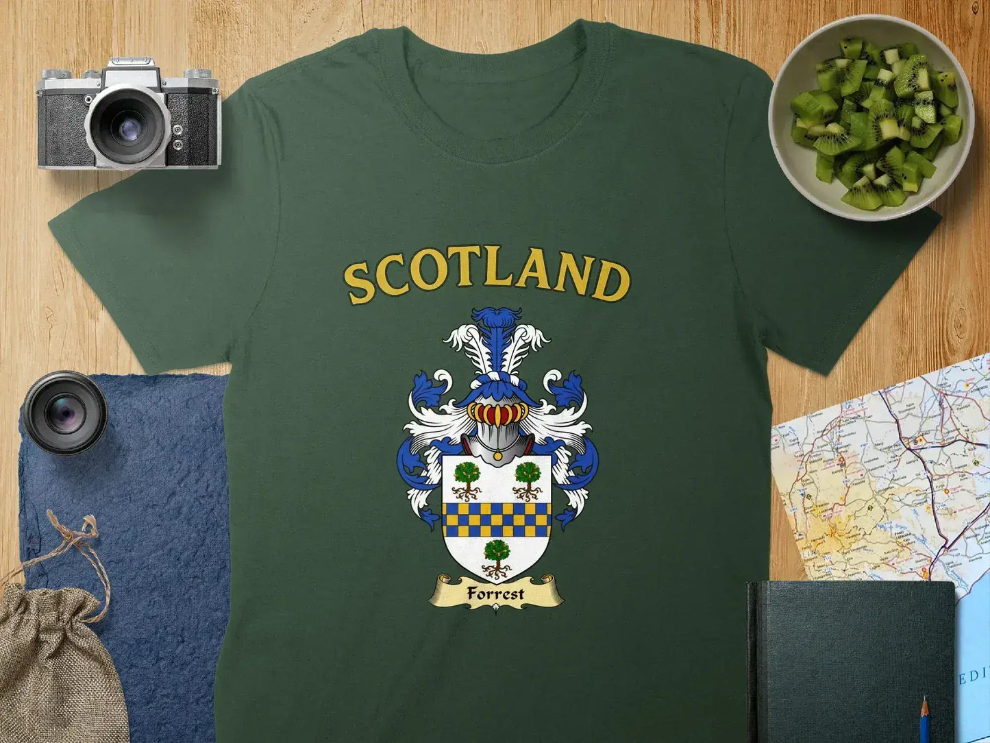 Scotland Forrest Shield Design T-shirt product