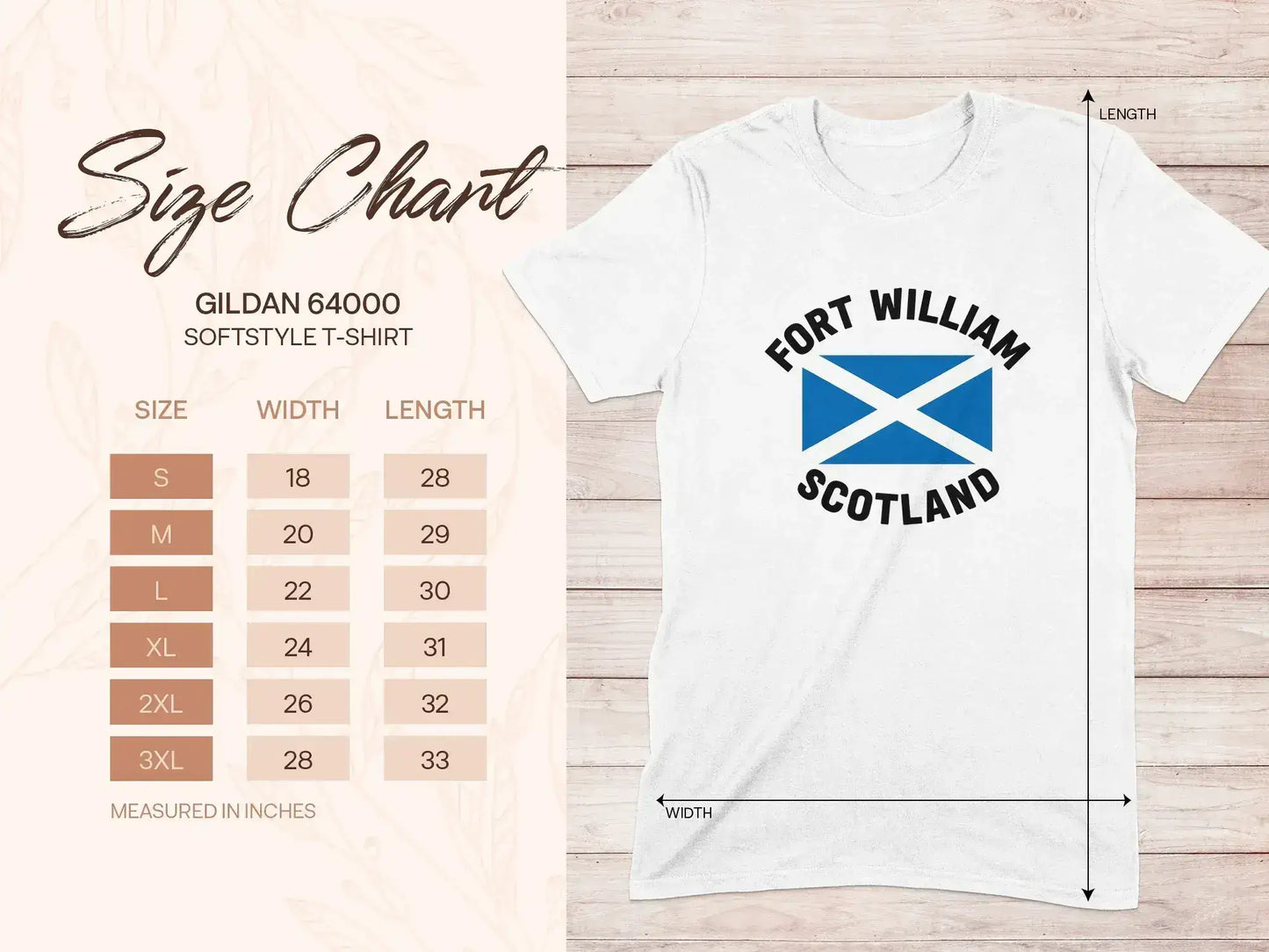 Fort William Scotland Graphic Tee Shirt product type