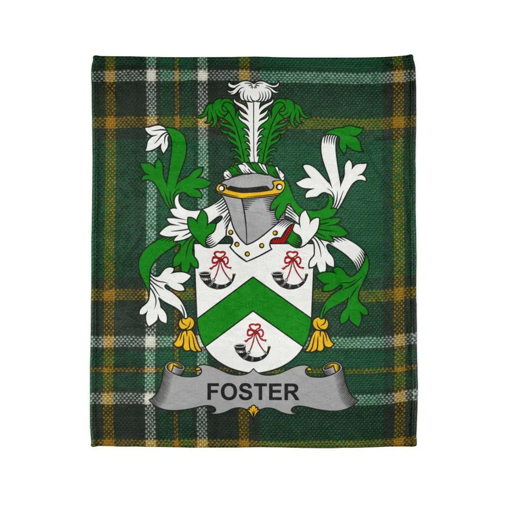 Foster Family Crest Tartan Plaid Blanket product