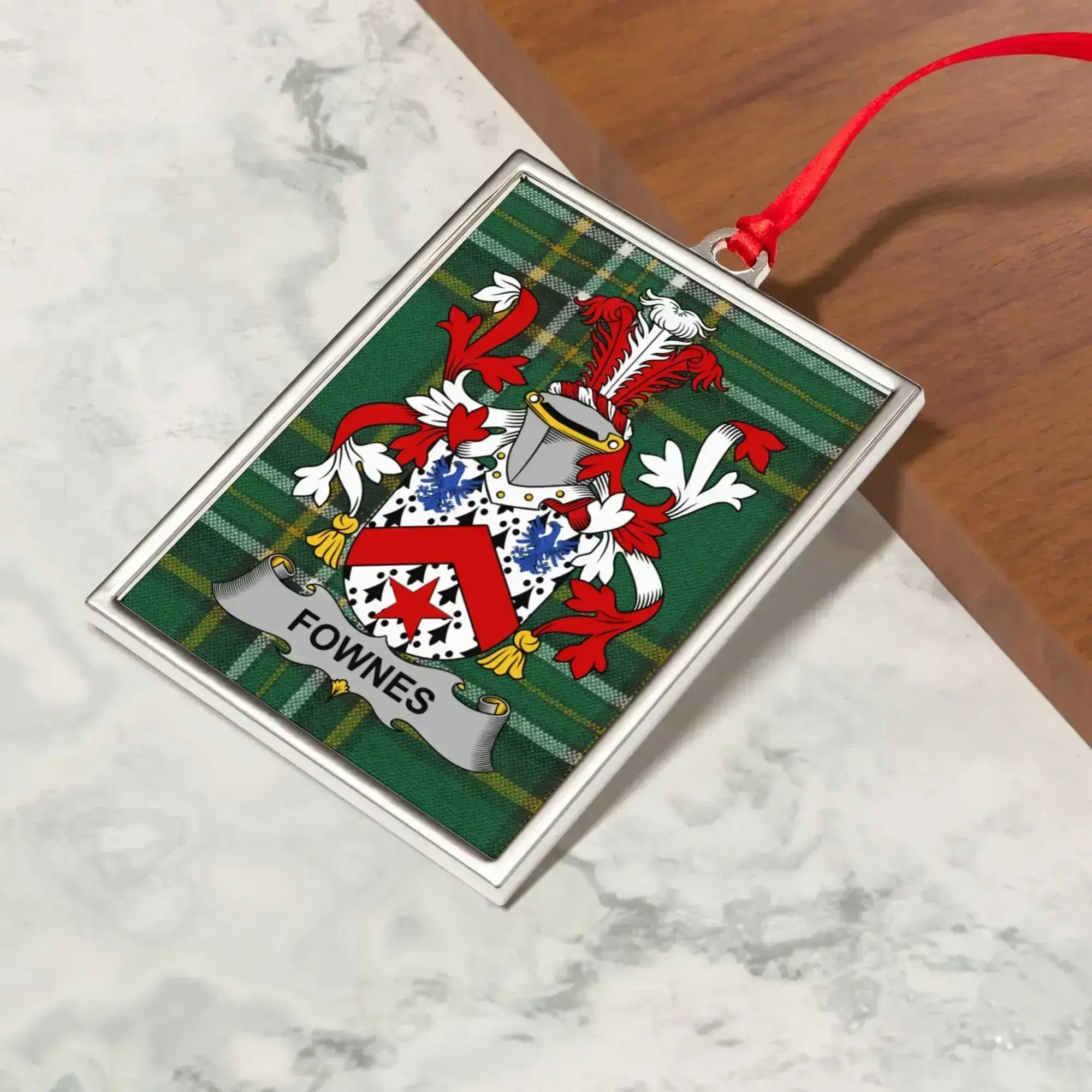 Fownes Family Crest Heraldic Pendant product type