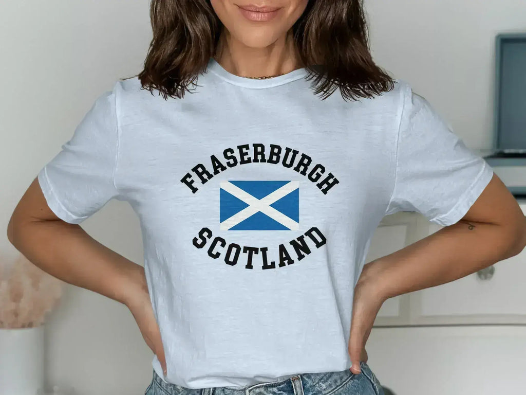 Fraserburgh Scotland Flag Display T-shirt product