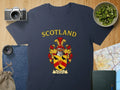 Freebairn Scottish clan crest t-shirt — heritage crest graphic