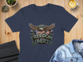 Freedom Liberty Eagle Graphic Tee Shirt product type