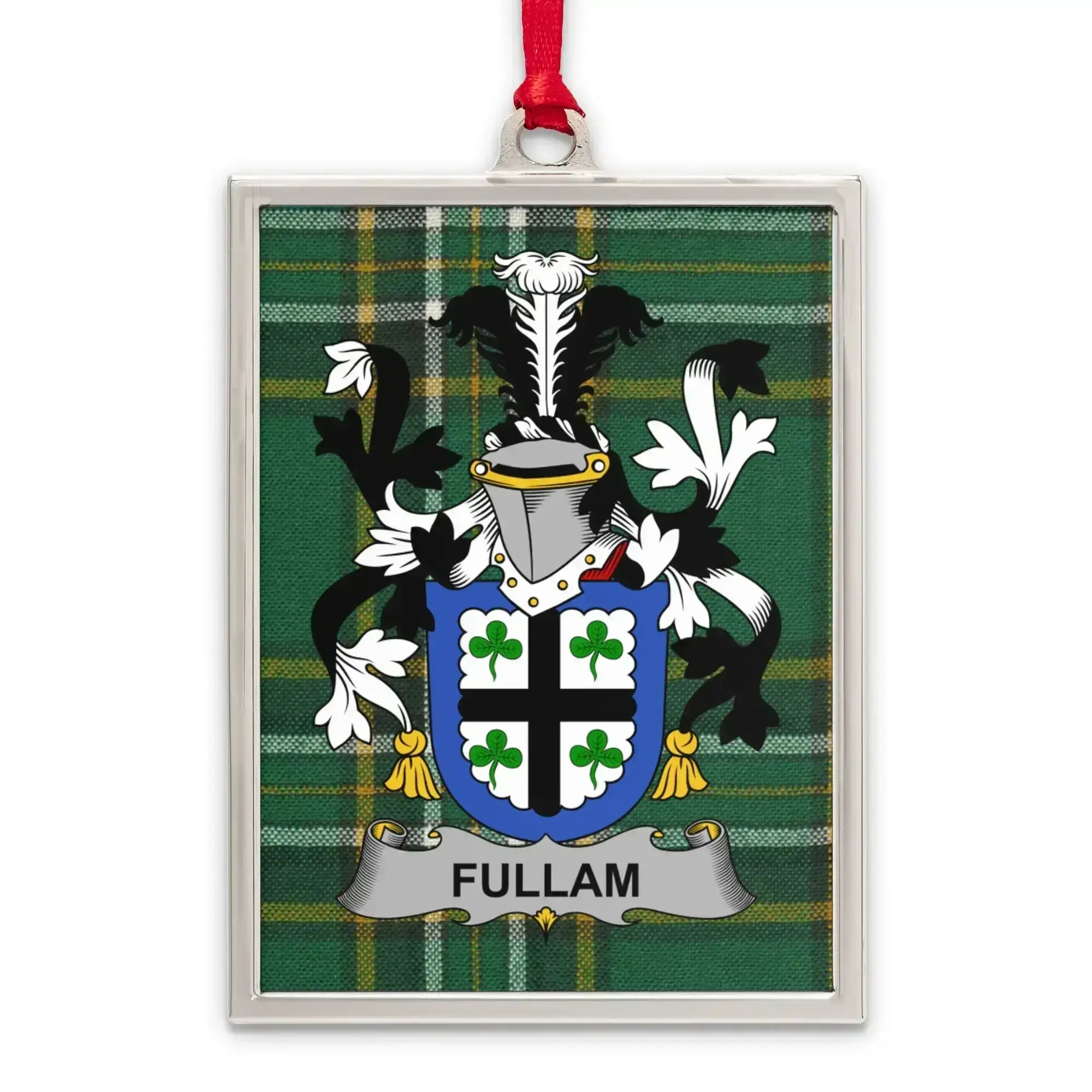 Fullam Family Crest Design Ornament product type