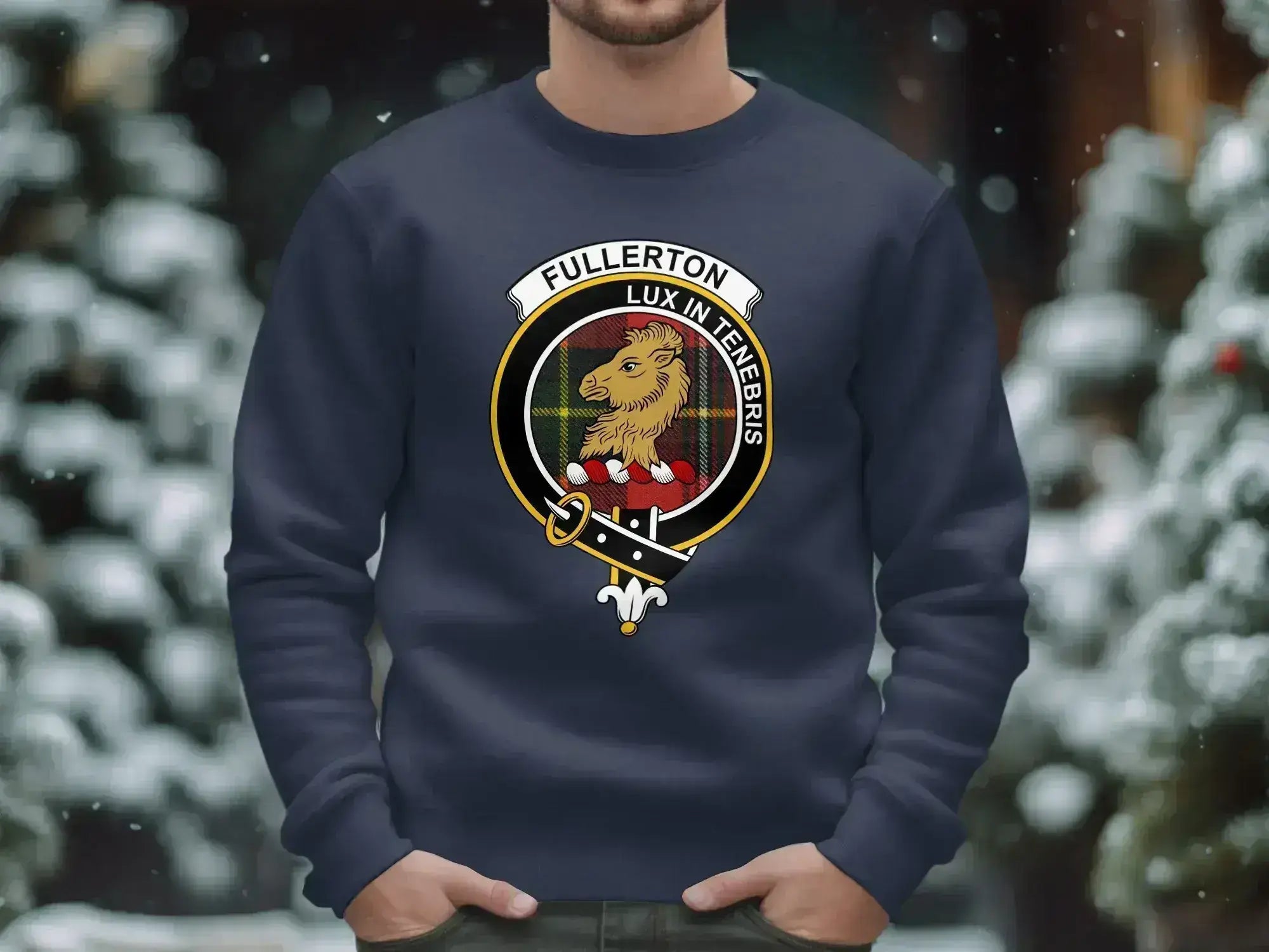 Lux In Tenebris Fullerton Lion Emblem Sweatshirt product
