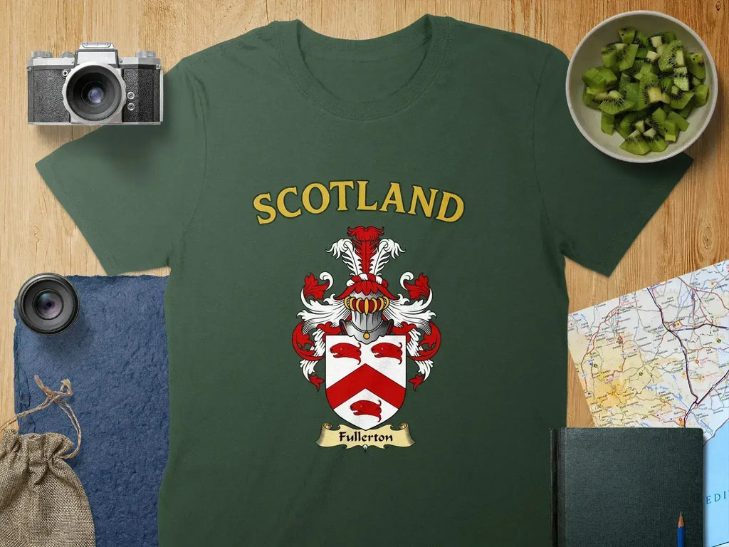 Scotland Fullerton Crest Emblem Graphic T-Shirt product
