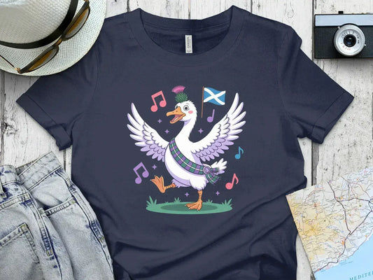 Scottish Dancing Goose Music Notes T-shirt product