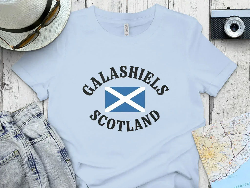 Galashiels Scotland T-shirt perfect for vintage product type