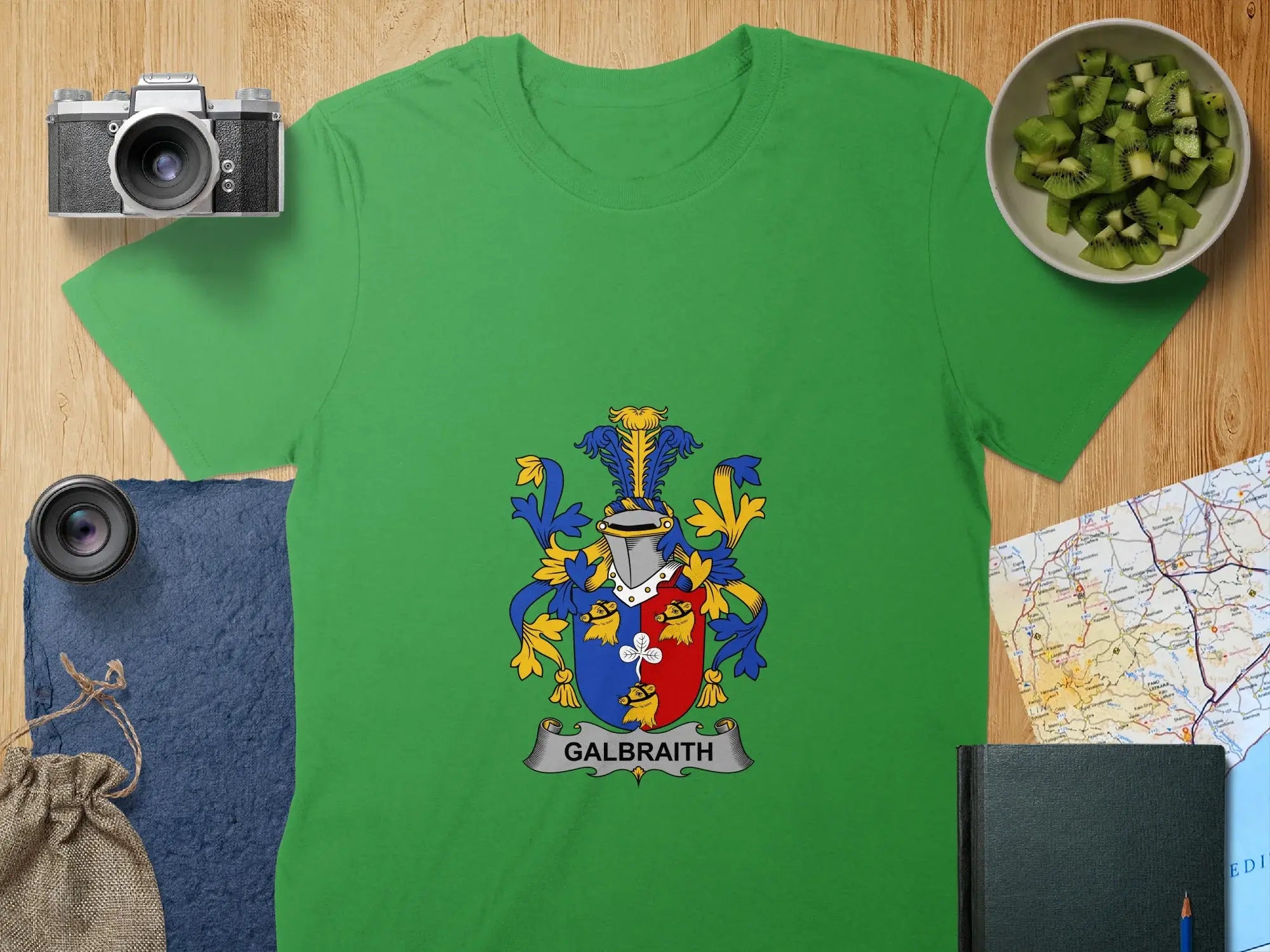 Family Heritage Crest Galbraith Shirt in Green