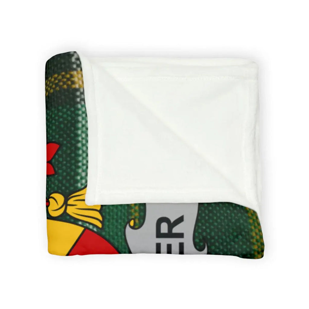 Cozy Personalized Blanket with Abstract Print Design