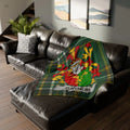 Gaynor Family Crest Tartan Pattern Throw Blanket