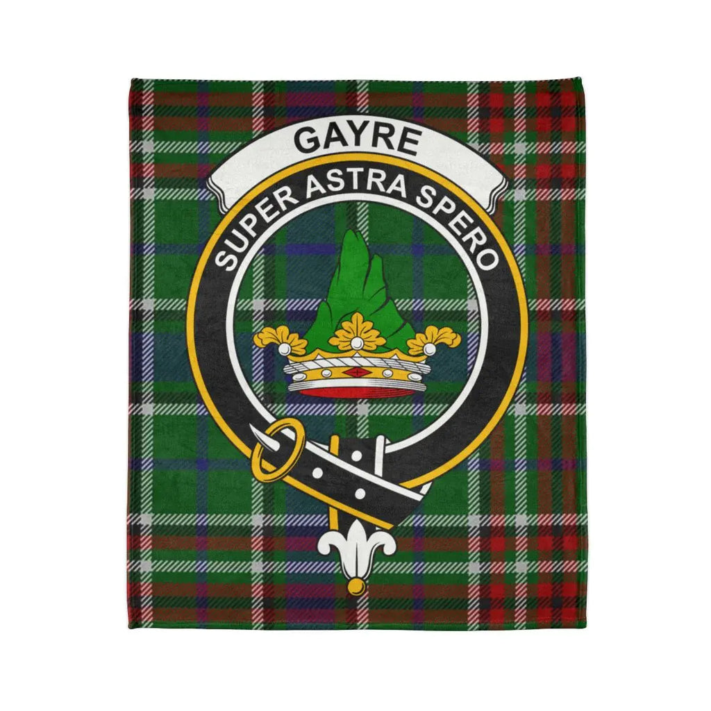Gayre Super Astra Spero Tartan Pattern Blanket