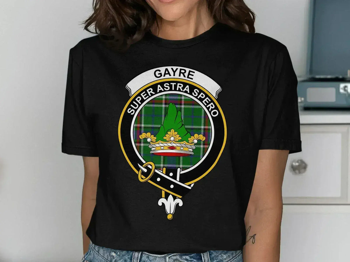 Super Astra Spero Gayre Crest Design Shirt