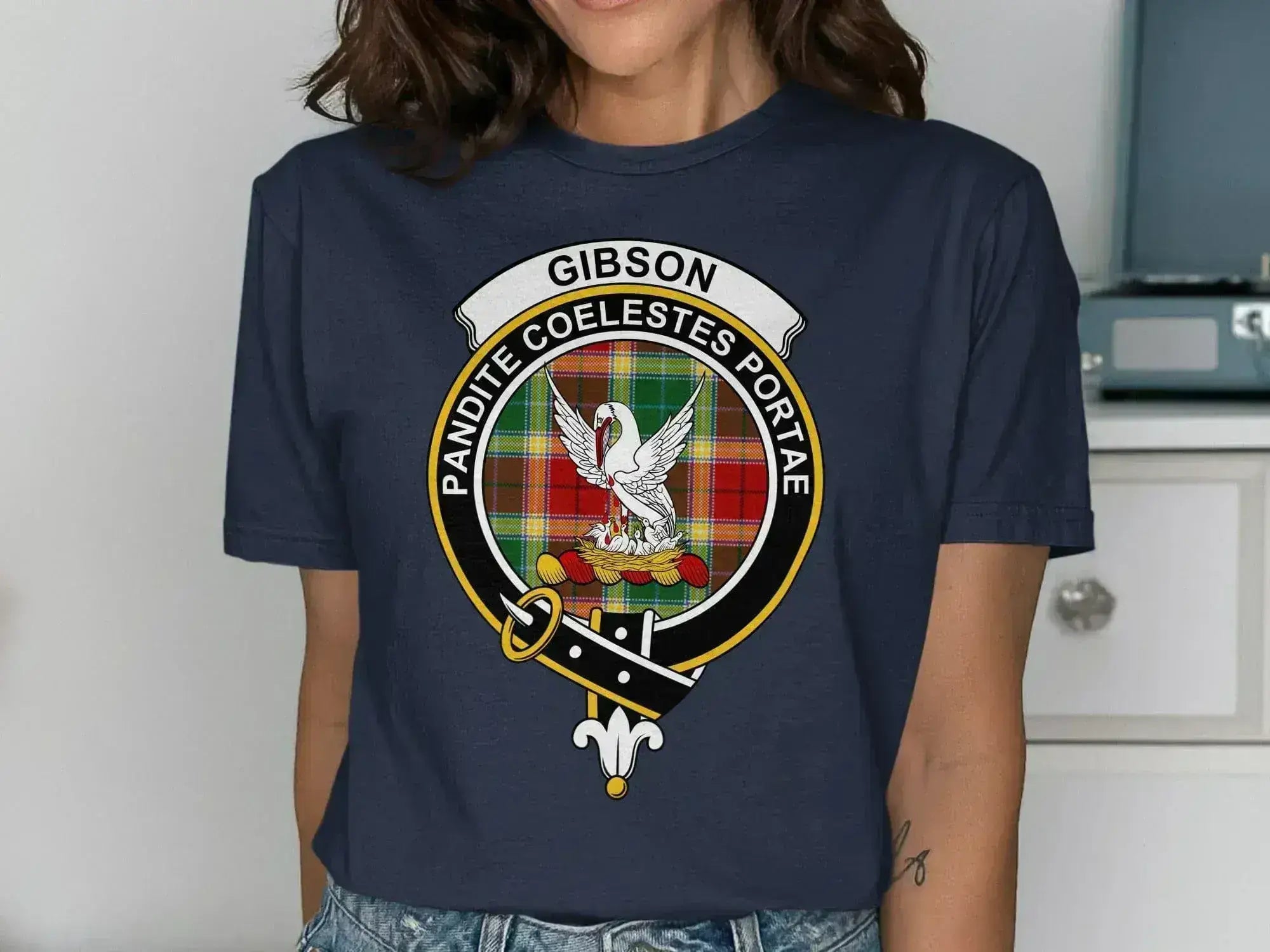 Gibson Pandite Coelestes Portae Crest T-shirt product type