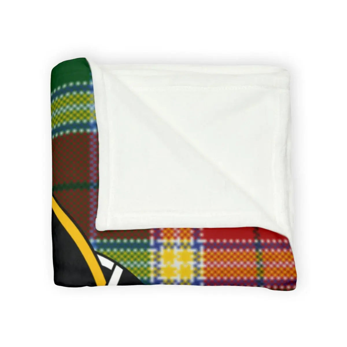 Cozy Multicolor Tartan Pattern Blanket for Warmth