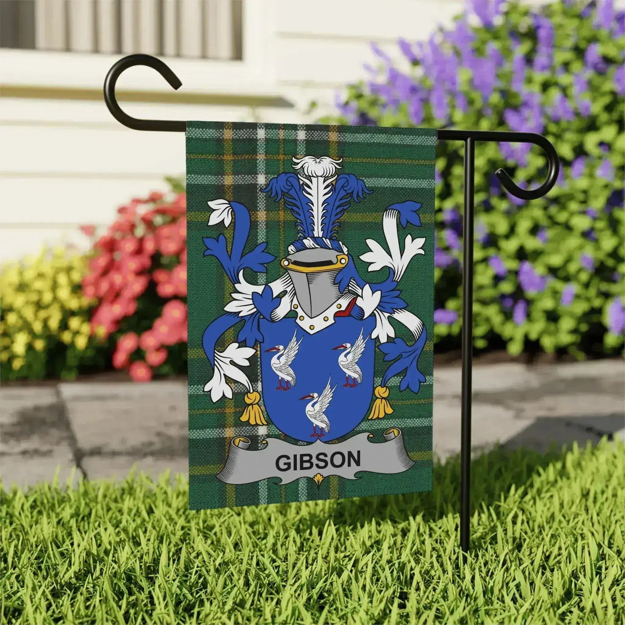 Family Crest Coat of Arms Garden Flag product type