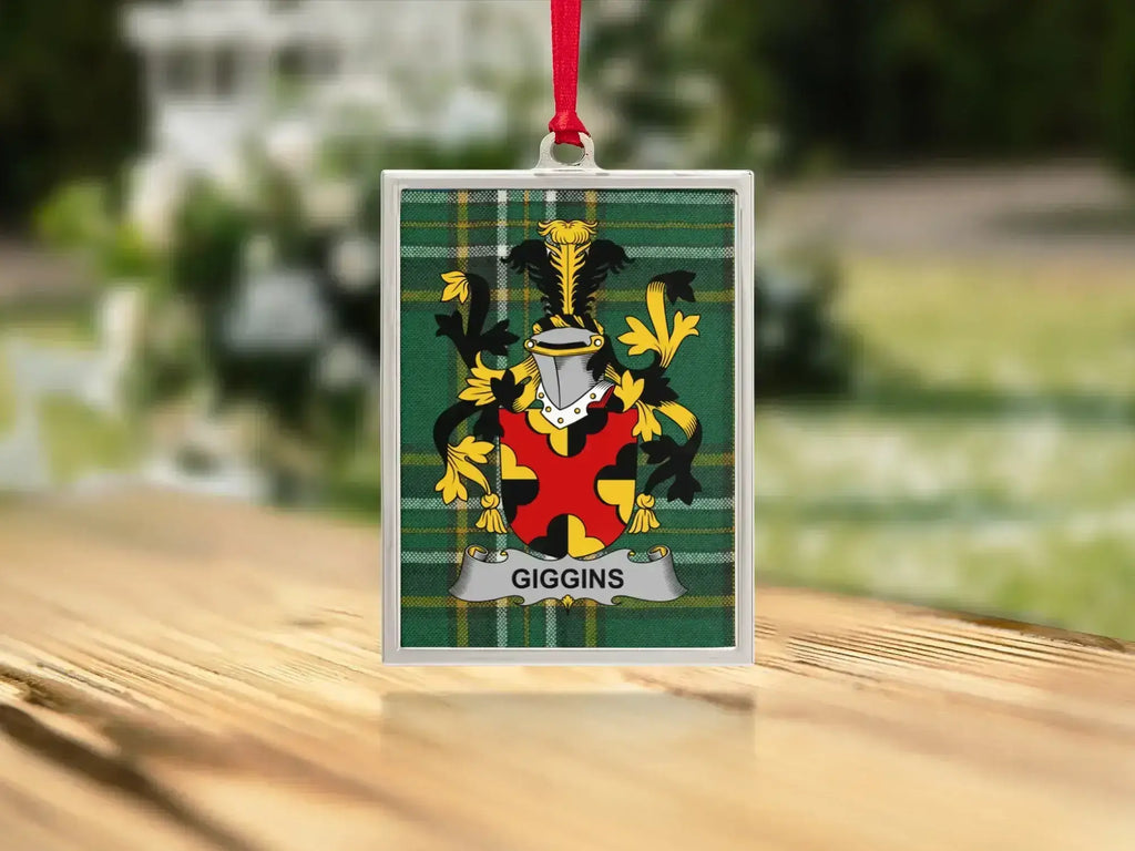 Family Crest Customized Shield Plaque GIGGINS product