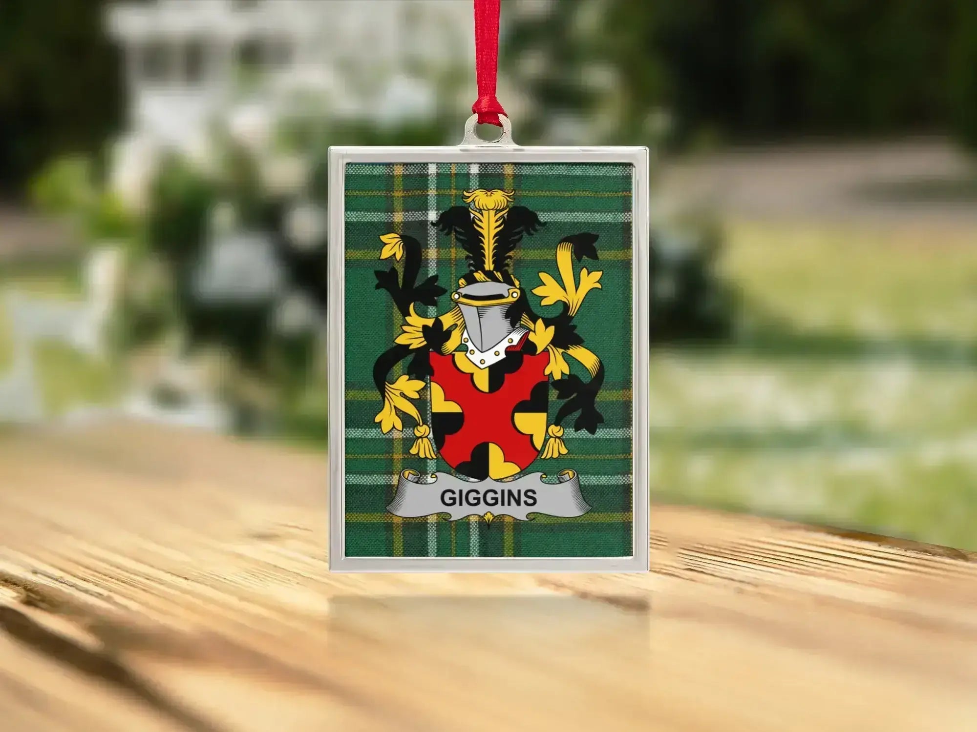 Family Crest Customized Shield Plaque GIGGINS product
