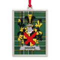 Giggins Family Coat of Arms Plaid Ornament product type