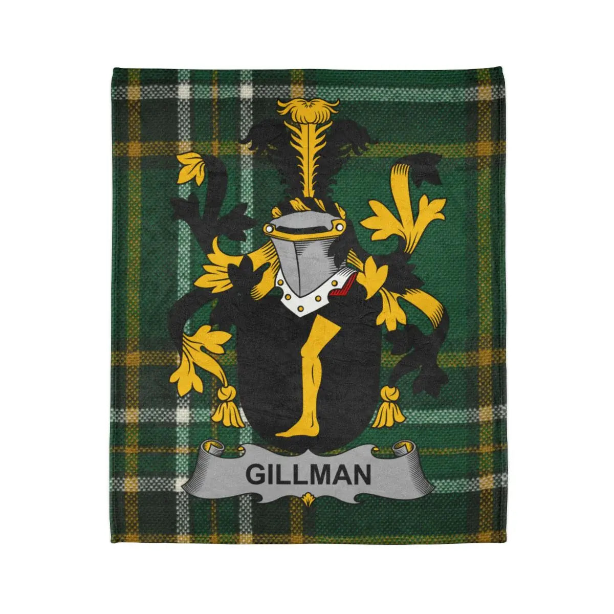 Gillman Coat of Arms Tartan Clan Crest Product