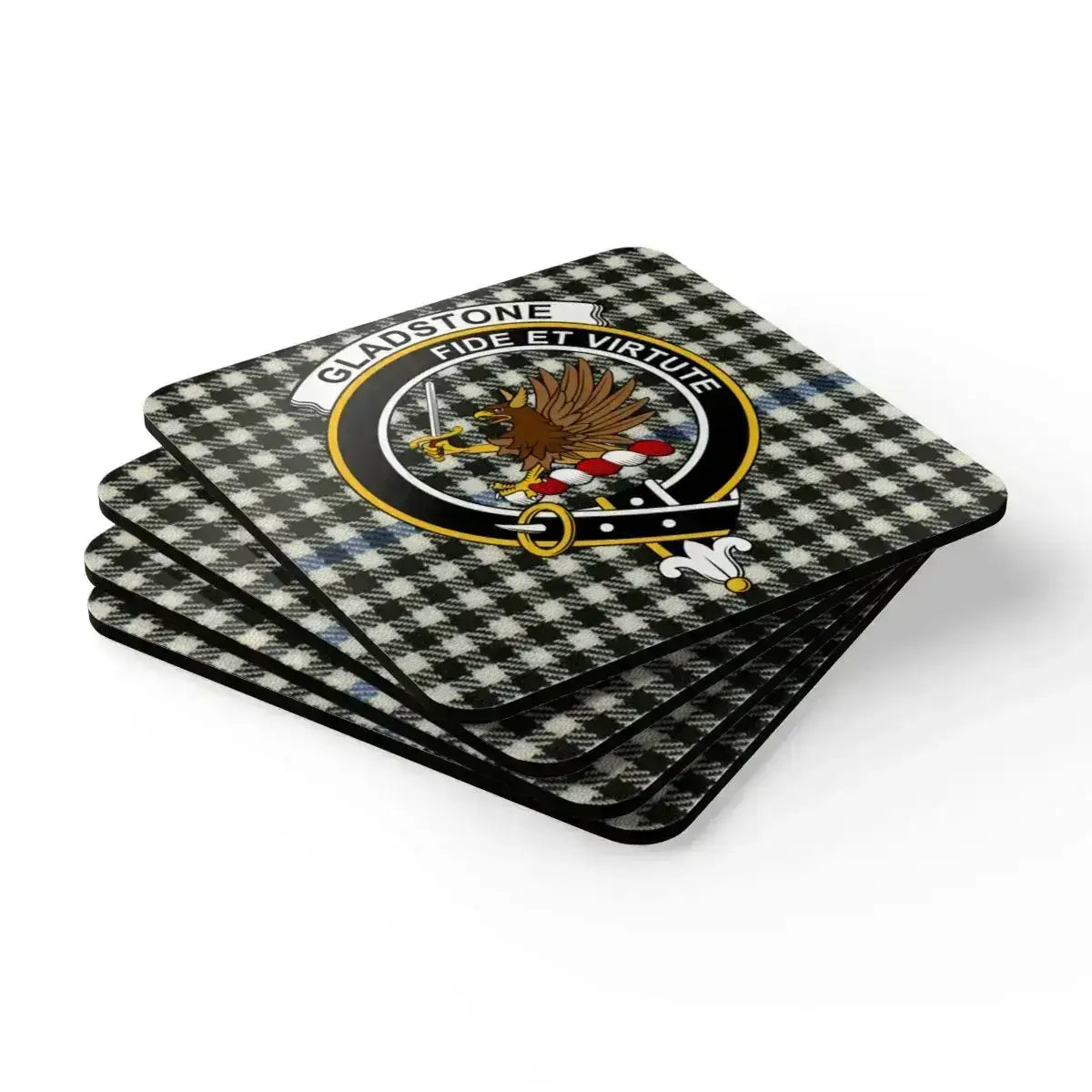 Gladstone Fide Et Virtute Design Coasters product type