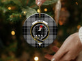 Glen Alta Pete Family Crest Christmas Ornament product type